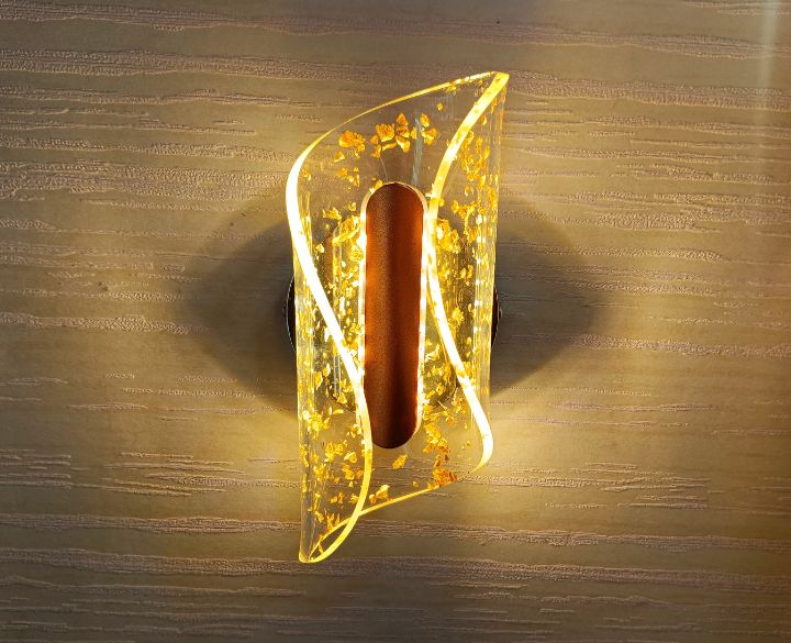 Goldstar LED Wall Light Acrylic Crystal(WL55)Warm White Light